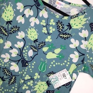 LuLaRoe Julia Dress Size 2X. NEW WITH TAGS!